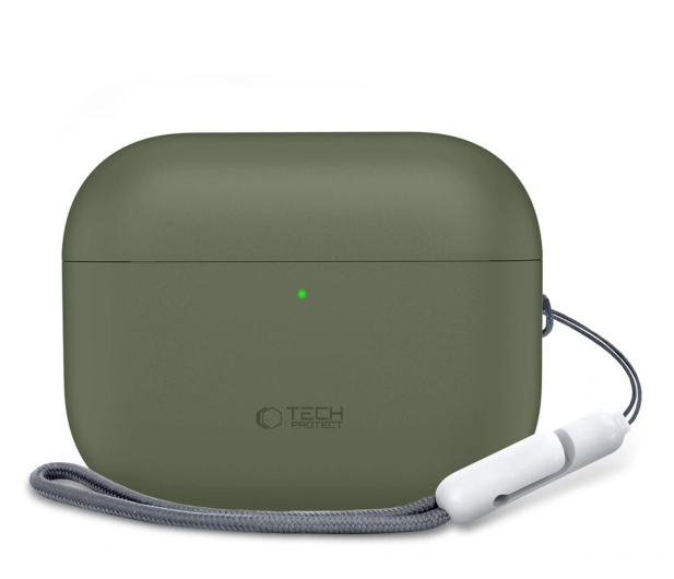 Tech-Protect Silicone Do Apple Airpods Pro 3 Olive Green - 1367334 - zdjęcie 3